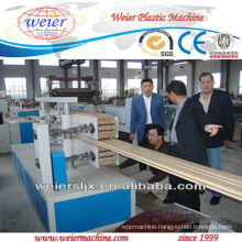 WPC profile machine line,PVC product extruder plant